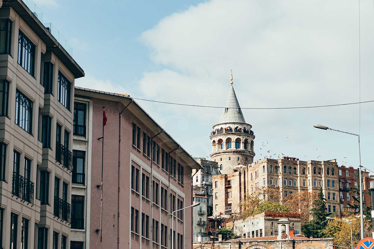 Istanbul city tours by Vines and Pearls. Galata tower.