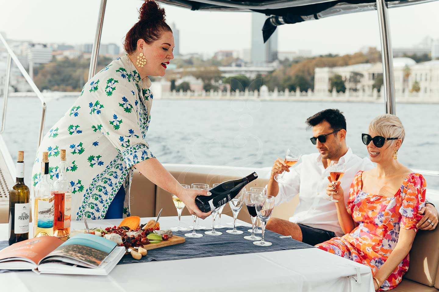 Private wine tasting with a sommelier or a private yacht cruising the Bosphorus by Vines and Pearls