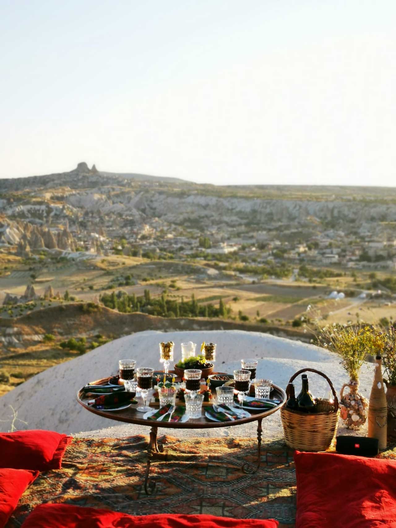 Wine Table in Cappadocia