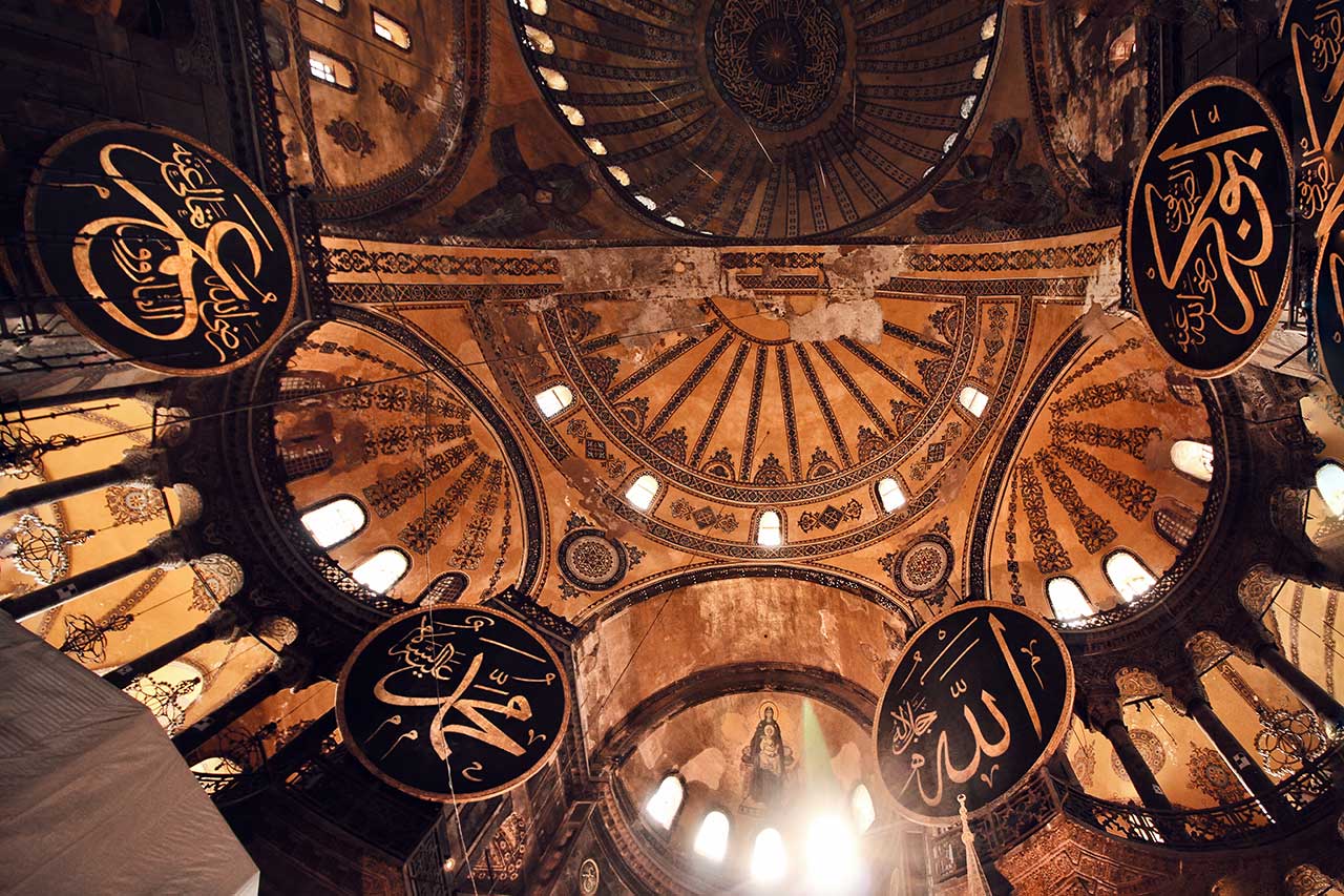 Turkey history and food, Hagia Sophia tour by Abdullah Oguk